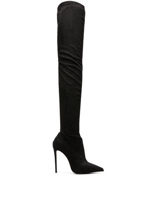 Le Silla Eva 115mm pointed-toe boots - Black