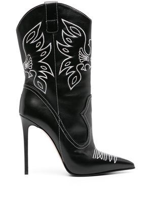 Le Silla Eva 120mm cowboy boots - Black