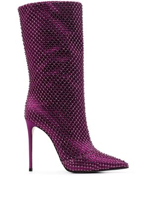 Le Silla Gilda 110mm stiletto heels - Purple