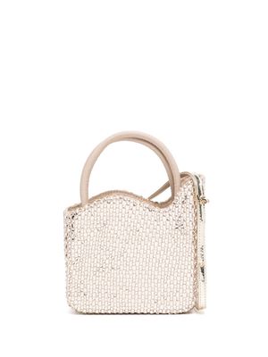 Le Silla Ivy crystal-embellished mini bag - Gold