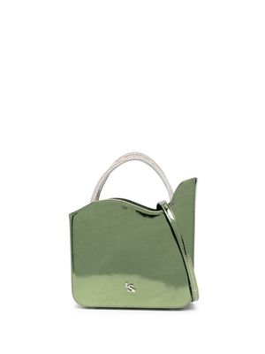 Le Silla Ivy crystal-embellished mini bag - Green