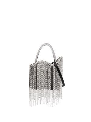Le Silla Ivy crystal-fringe mini bag - Black