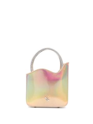 Le Silla Ivy iridescent mini bag - Neutrals