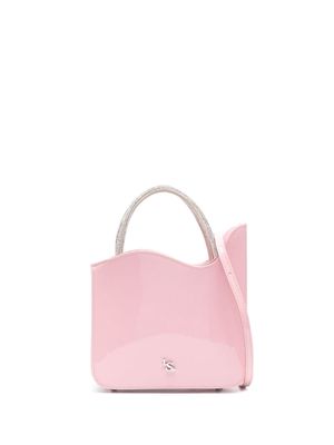 Le Silla Ivy patent-leather mini bag - Pink