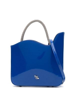 Le Silla Ivy patent-leather tote bag - Blue