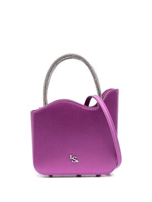 Le Silla Ivy satin mini bag - Purple