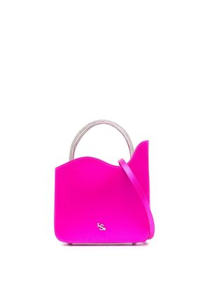 Le Silla mini Ivy satin bag - Pink