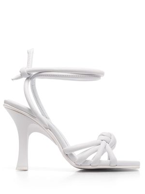 Le Silla Resort knot-detail sandals - White