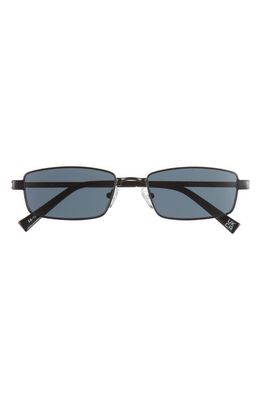 Le Specs Bizarro 56mm Rectangular Sunglasses in Black