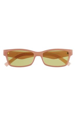 Le Specs Plateaux 56mm Cat Eye Sunglasses in Clay