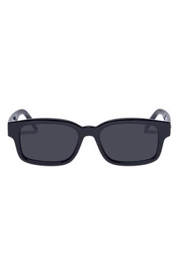 Le Specs Recarmito Rectangular Sunglasses in Black
