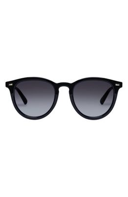 Le Specs Round Sunglasses in Black