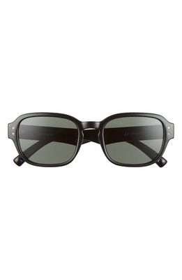 Le Specs Unthinkable 53mm Square Sunglasses in Black