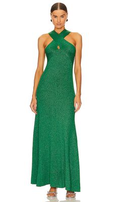 Le Superbe Take It To The Maxi Dress in Green