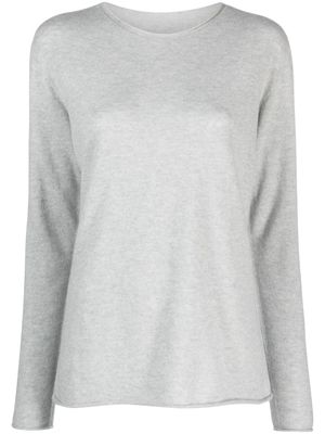 Le Tricot Perugia round-neck cashmere jumper - Grey