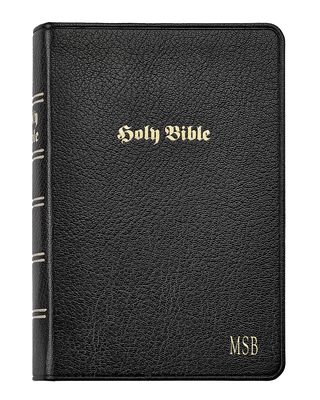 Leather Bible, Personalized
