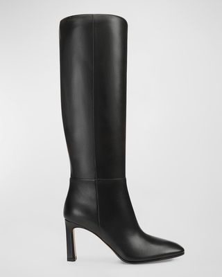 Leather Knee Boots