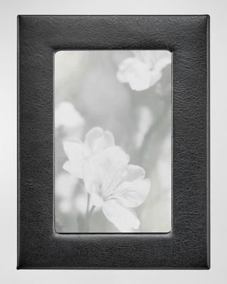 Leather Picture Frame, 4" x 6"