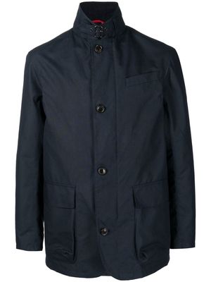 Leathersmith of London Harley single-breasted jacket - Blue