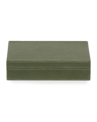 Lecco Leather Card Box