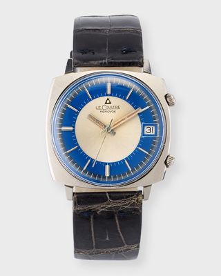 LeCoultre Memovox 34mm Vintage 1960s Watch