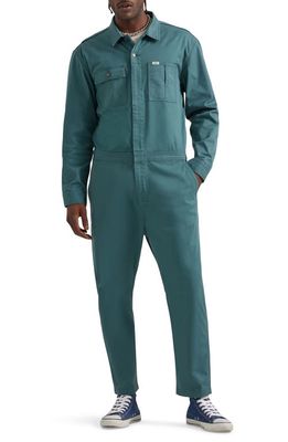 Lee Chetopia Stretch Cotton Jumpsuit in Evergreen