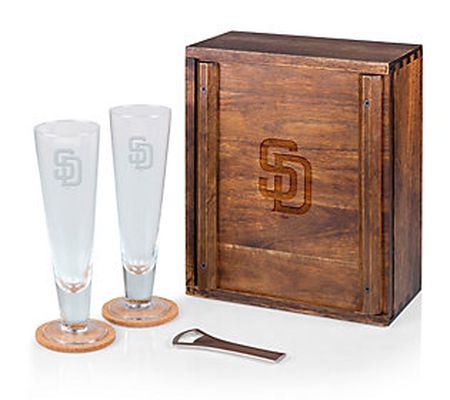 Legacy MLB Pilsner Beer Glass Gift Set