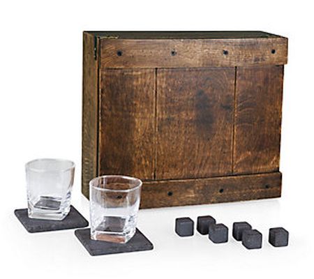 Legacy Partners Inscribed Whiskey Box Gift Set