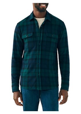 Legend Plaid Flannel Button-Front Shirt