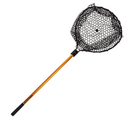 Leisure Sports Fishing Retractable Rubber Landi ng Net