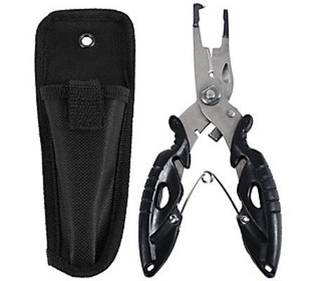 Leisure Sports Titanized Fisherman Pliers with Braid Cutter