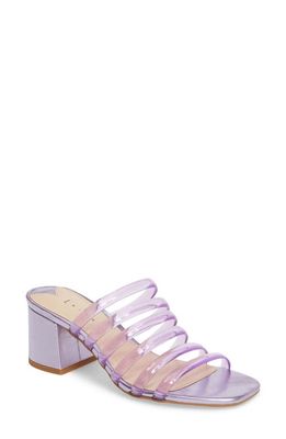 Leith Cloud Jelly Slide Sandal in Lilac