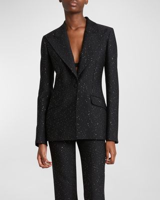 Leiva Speckled Blazer Jacket