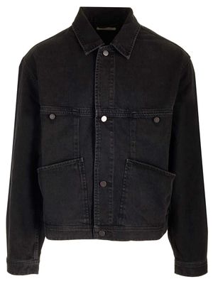 Lemaire 4 Pockets Blouson Button-up Denim Jacket