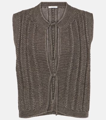 Lemaire Alpaca and wool-blend sweater vest