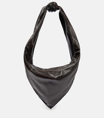 Lemaire Bandana leather shoulder bag