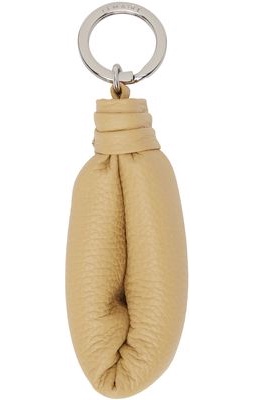 Lemaire Beige Wadded Keychain