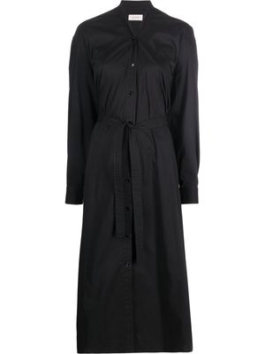 Lemaire belted shirt midi dress - Black