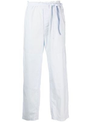 Lemaire belted wide-leg trousers - Blue