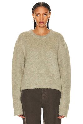 Lemaire Brushed Sweater in Mint