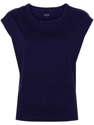 LEMAIRE cap-sleeve jersey T-shirt - Purple