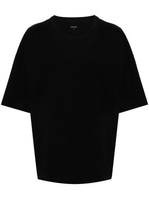 LEMAIRE chest patch-pocket T-shirt - Black