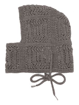 Lemaire chunky-knit balaclava - Grey