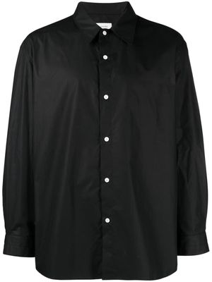 Lemaire classic cotton shirt - Black