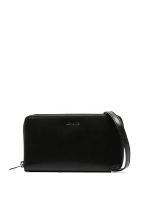 Lemaire Continental leather wallet - Black