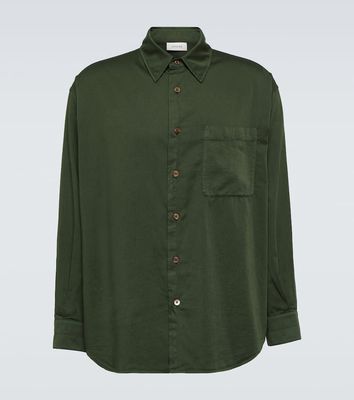 Lemaire Cotton-satin blend shirt