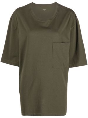 Lemaire crew-neck cotton T-shirt - Green