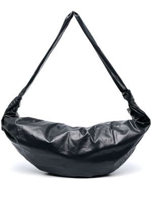 Lemaire Croissant leather shoulder bag - Blue