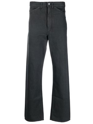 Lemaire dark-wash straight-leg jeans - Grey