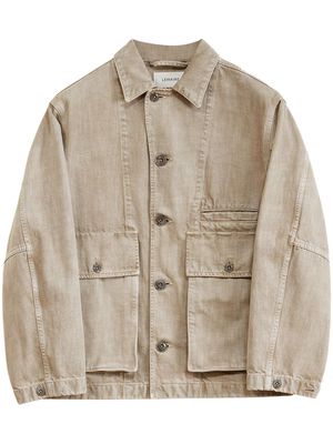 LEMAIRE denim shirt jacket - Neutrals